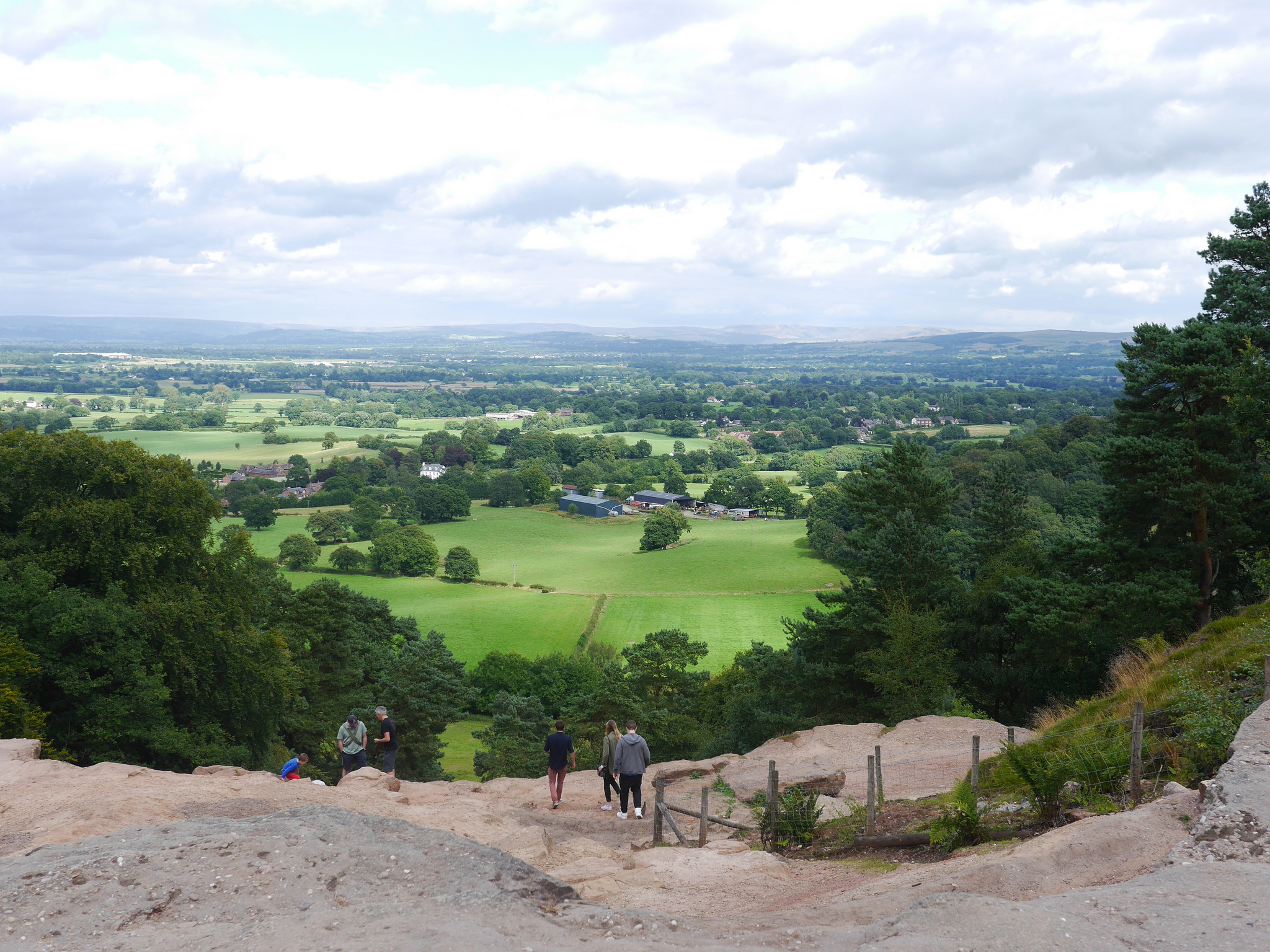 View from Alderley Edge Cheshire Notes to Self