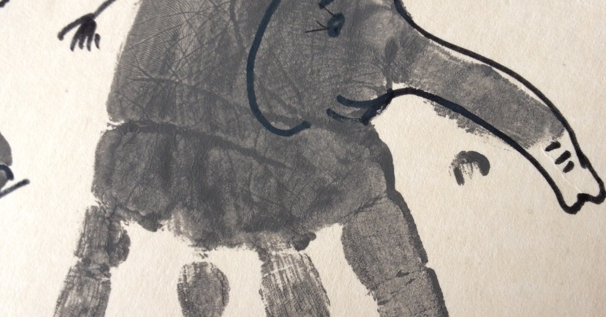 Elephant Hand Prints