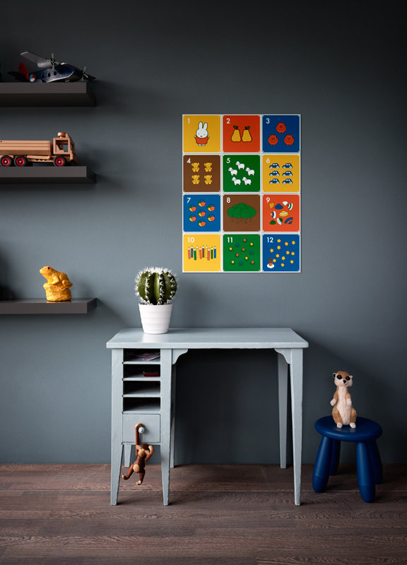 Miffy Wall Art Child Playroom