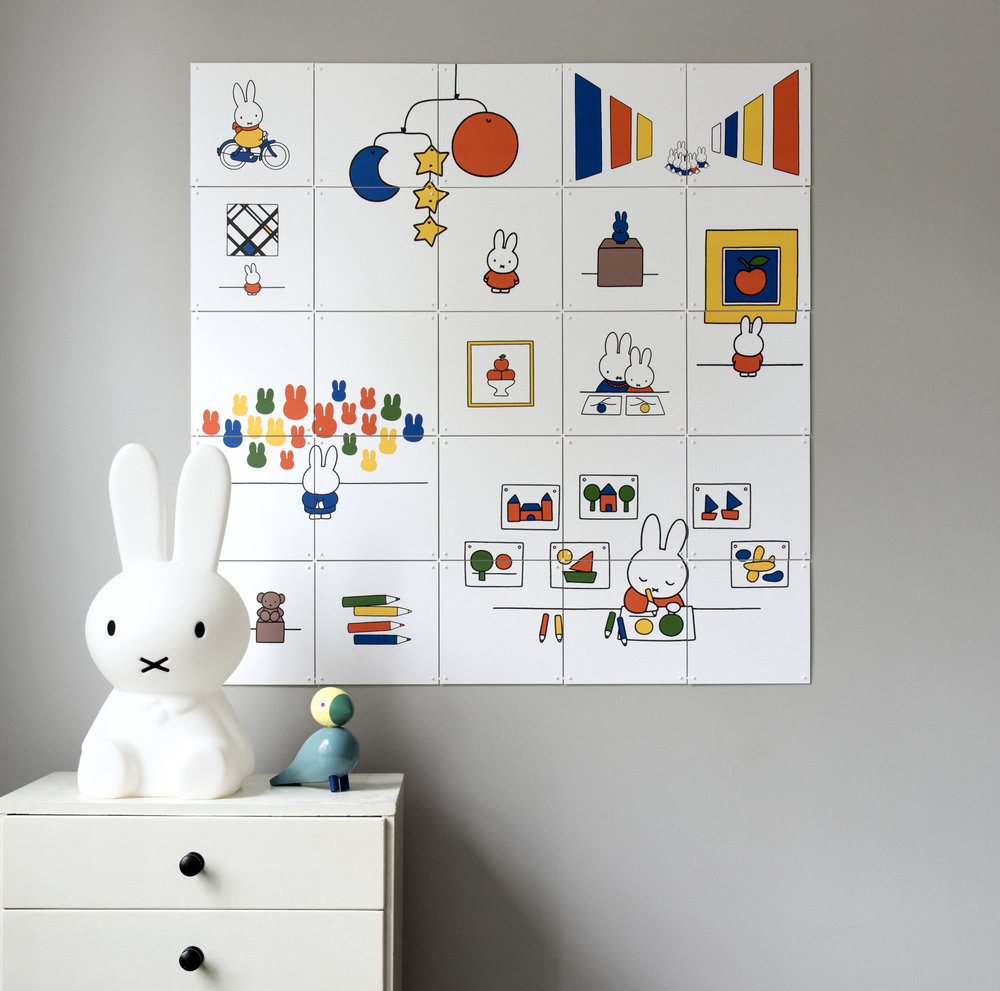 Miffy Wall Art Child Bedroom Nursery