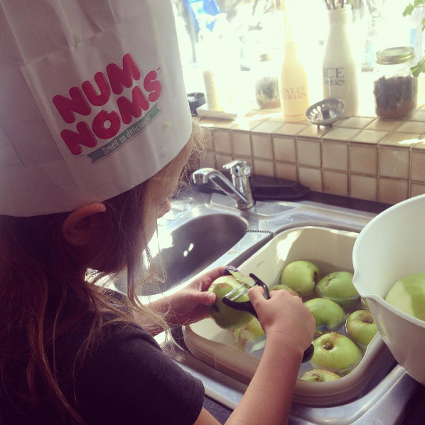 Celebrating Num Noms Series 2 With Apple Crumble