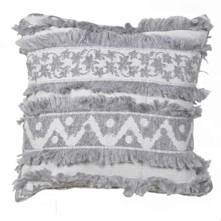 Boho Fringe Cushion The French Bedroom Co